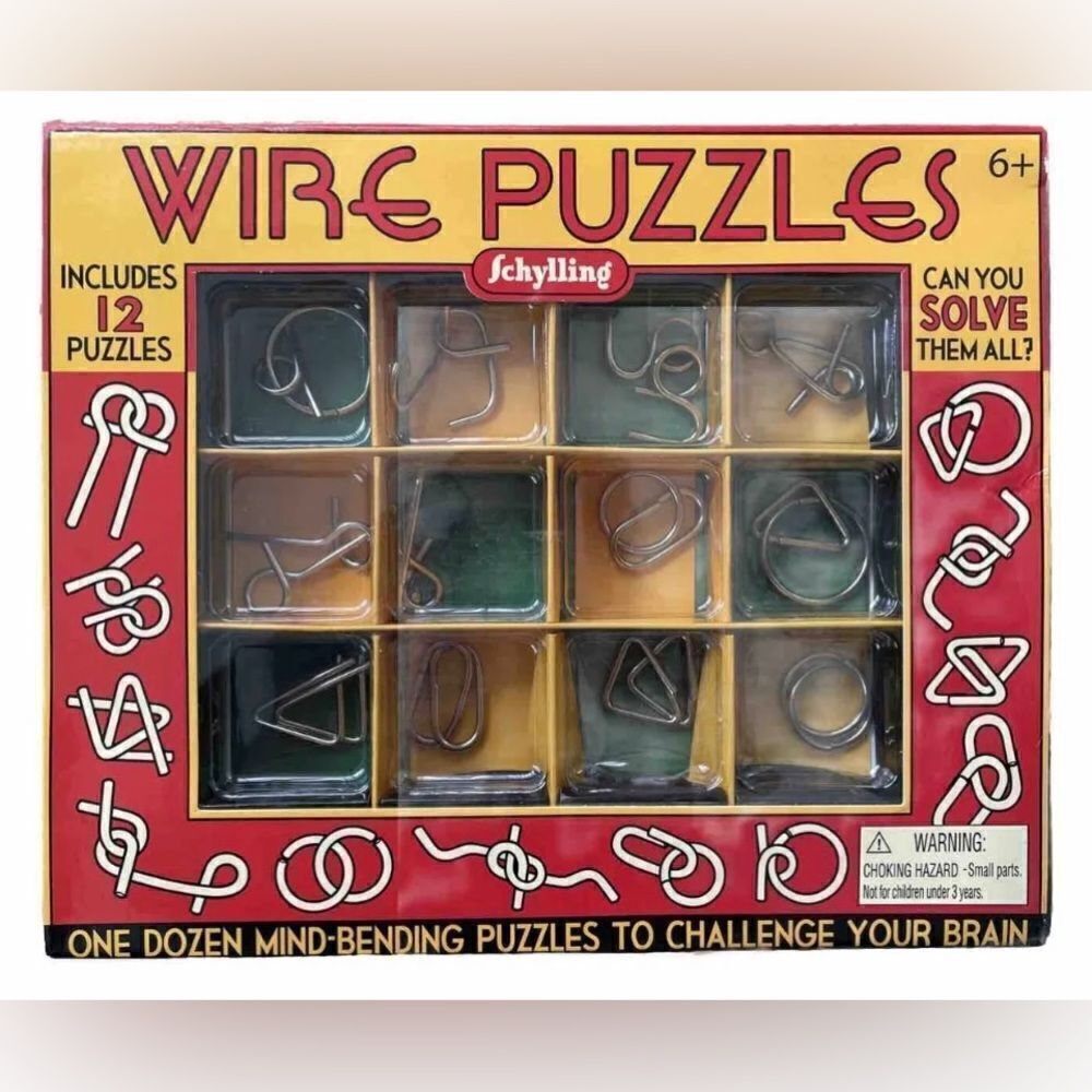 Wire Puzzles Can You Solve Them All?